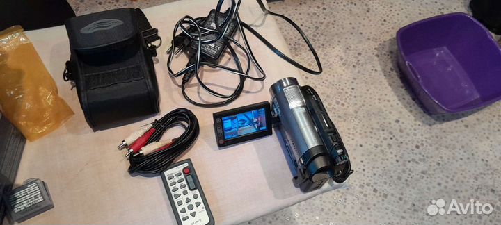 Видеокамера sony handycam drc-dvd710e