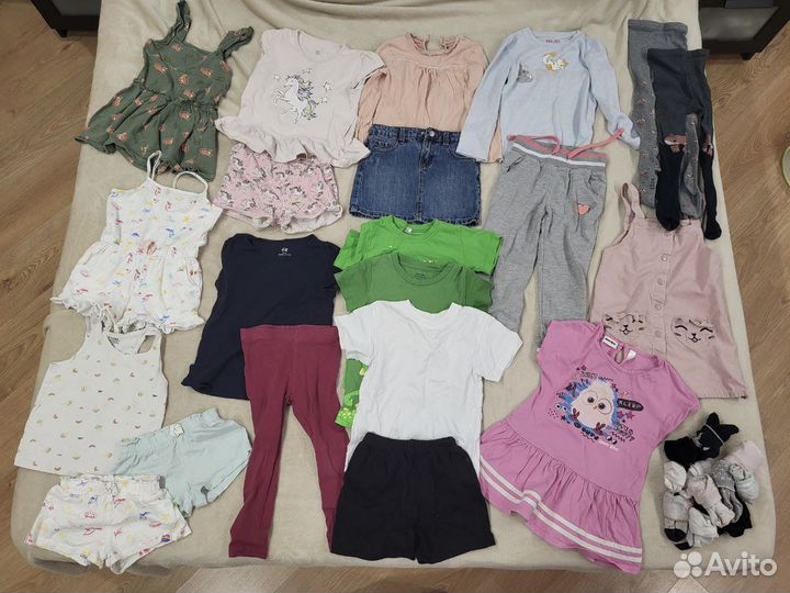 Вещи пакетом на девочку 2-3 года