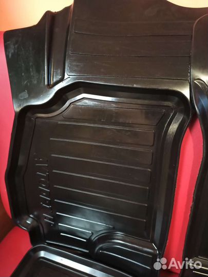 Ковры салона Хундай Акцент резина