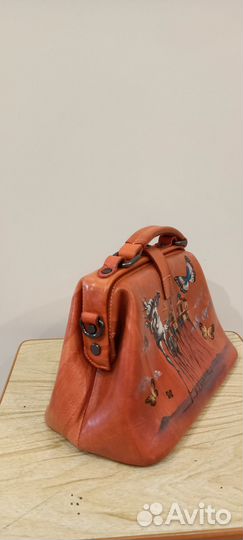 Сумка женская, с ручной росписью