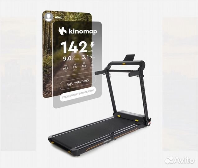 Ультракомпактная беговая дорожка kettler Fold Trac