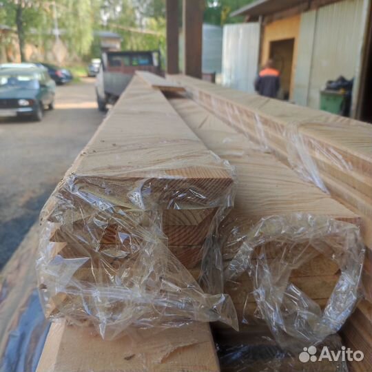 Планкен лиственница окрашенная