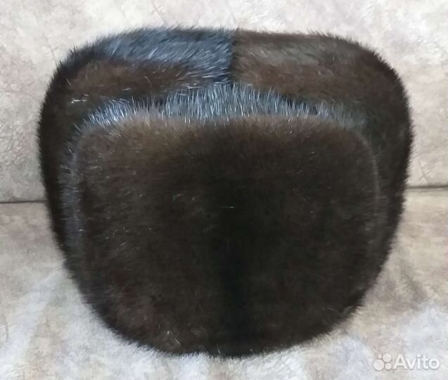 Норковая шапка мужская