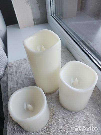 Свечи электронные набор 3 шт