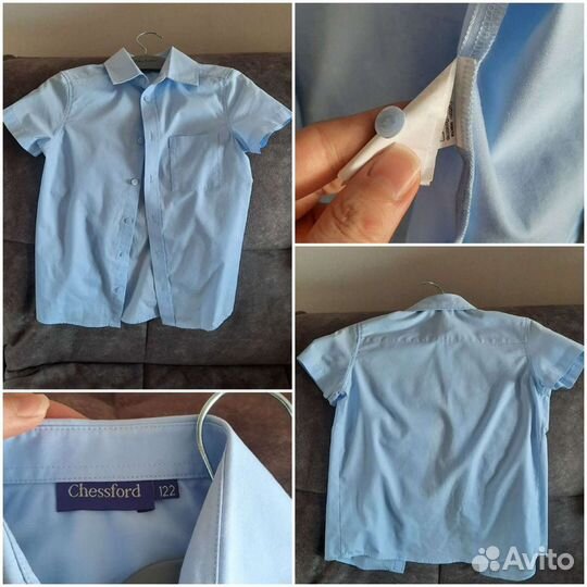 Рубашка для мальчика, рост 122