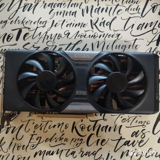 Видеокарта gtx760 4gb