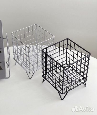 Металлическая корзинка для хранения