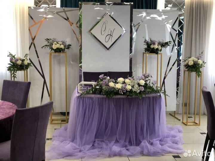 Свадебное оформление