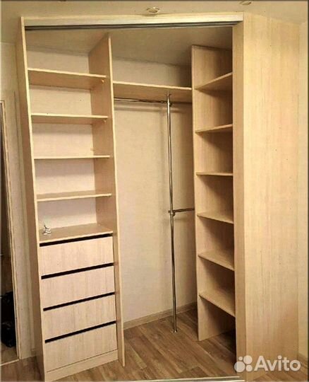 Гардеробы любой сложности