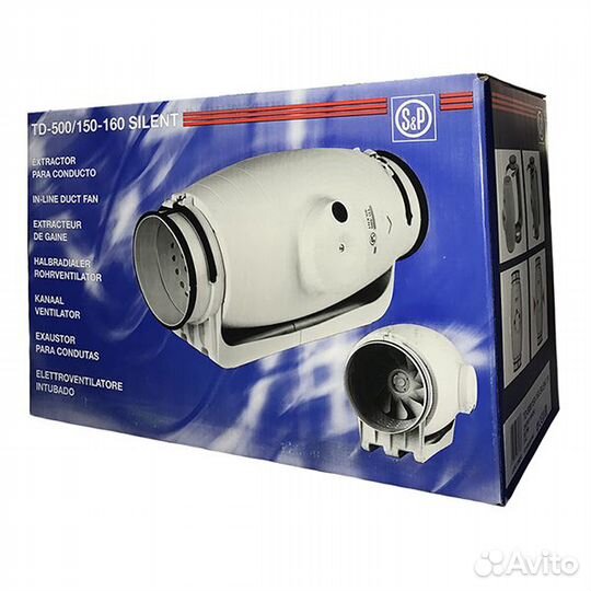 Канальный вентилятор Silent td 500 150 160