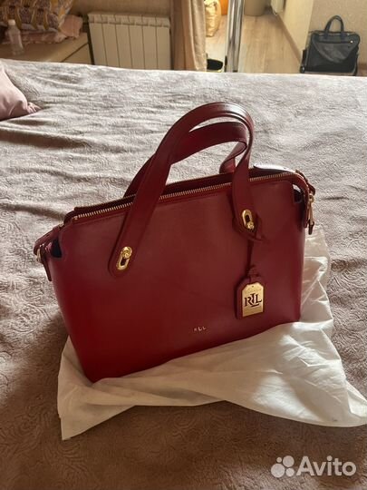 Сумка Ralph Lauren кожа