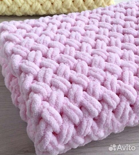 Плед детский плюшевый