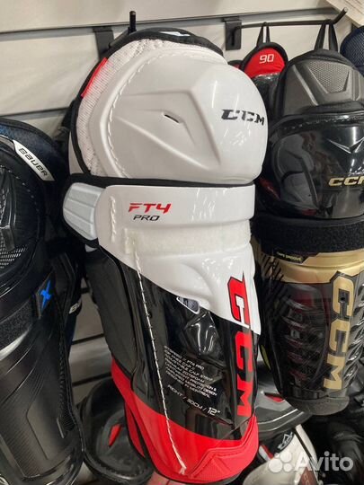 Щитки хоккейные CCM jetspeed ft4 pro jr
