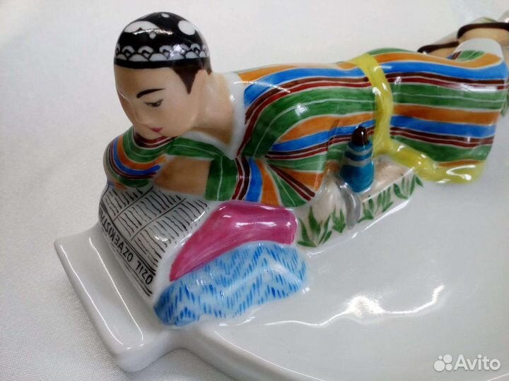 Фарфоровая статуэтка Узбек лфз.Данько Н.Я