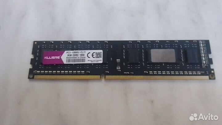 Оперативная память DDR3 8Gb 1600
