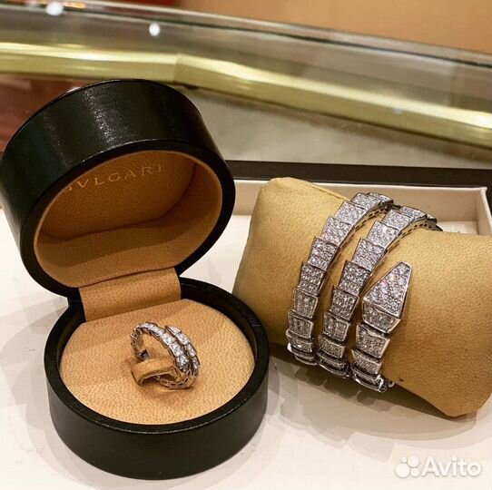 Золотой браслет Bvlgari 100 гр 12 ct