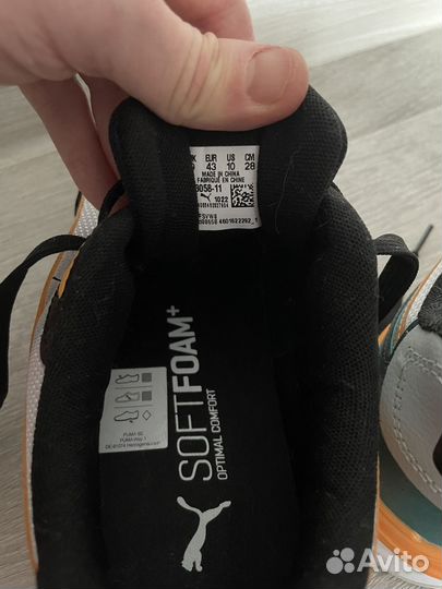 Кроссовки puma 43р