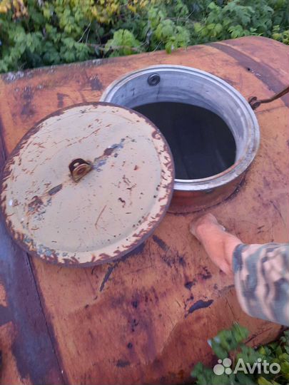 Алюминиевая бочка