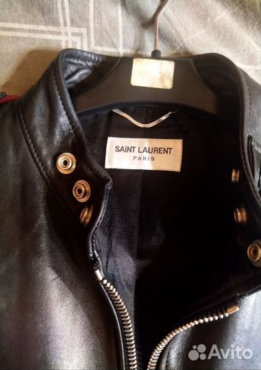 Кожаная куртка натуральная Saint Laurent