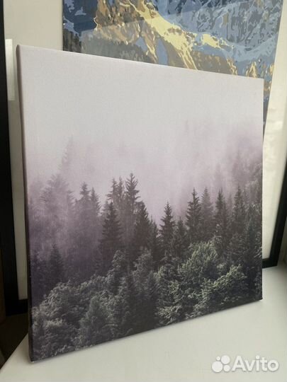Картина новая печать на холсте 30/30