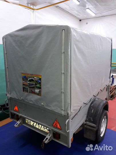 Тент на легковой прицеп