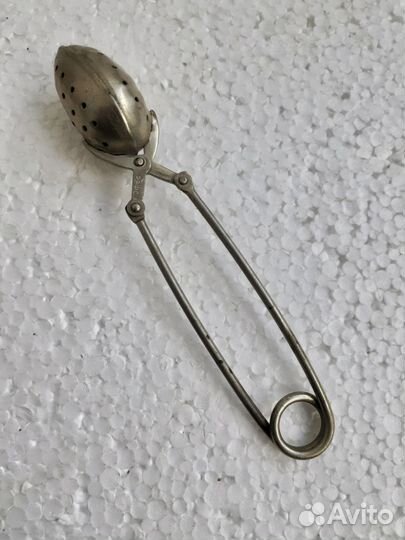 Ложка мельхиоровая для заварки чая СССР