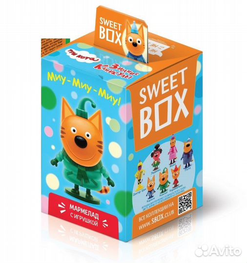 Sweet box Три кота мама компот