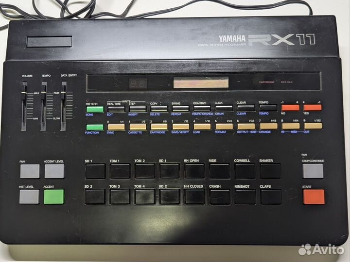 Yamaha rx11 драм машина