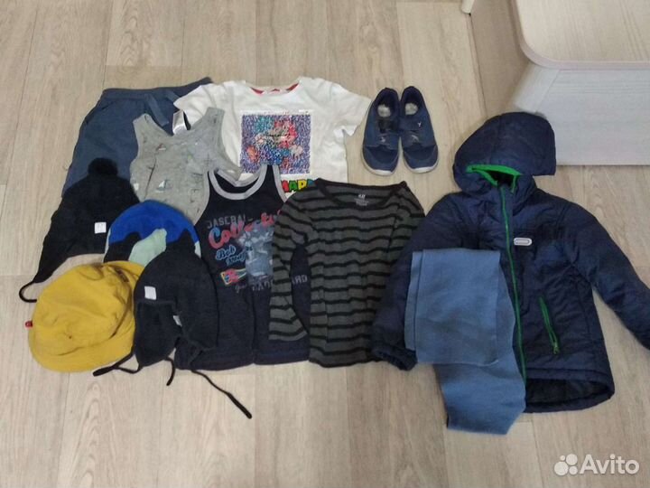 Детские вещи пакетом на мальчика от 104 и старше