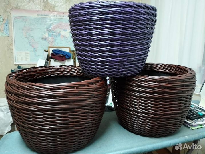 Корзины, кашпо, лежанка для животных, зеркало