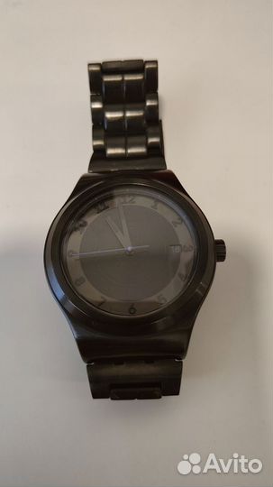 Мужские часы механические swatch sistem dark