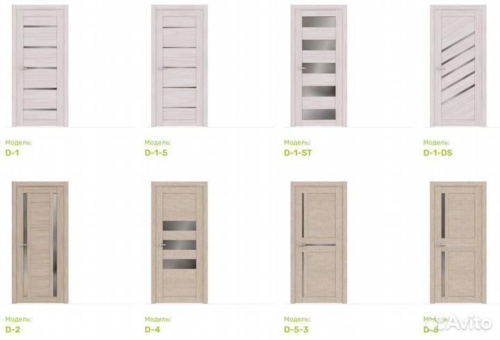 Двери межкомнатные