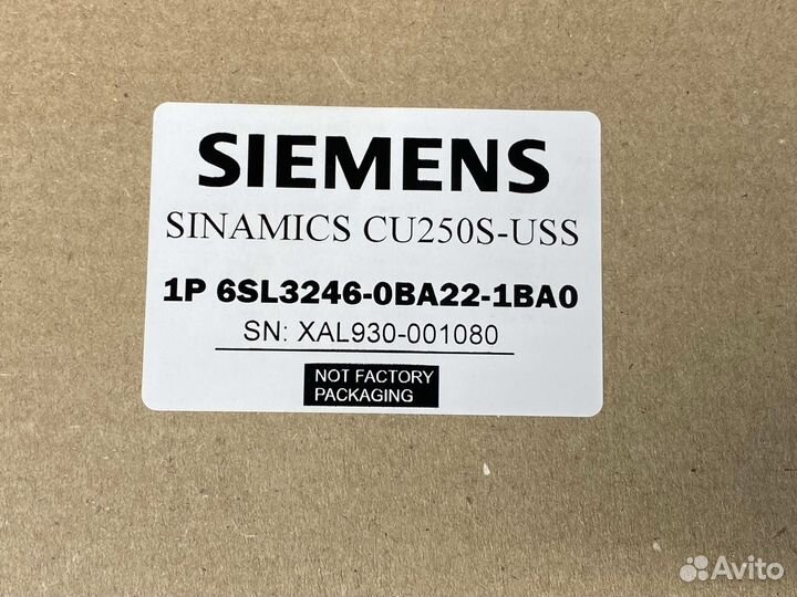 Siemens 6SL3246-0BA22-1BA0 новый, 1 шт
