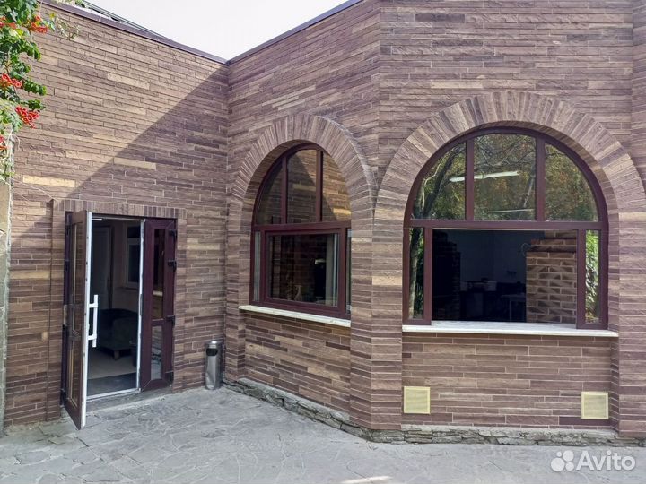 Облицовка гибким камнем,клинкерной плиткой.Декоры