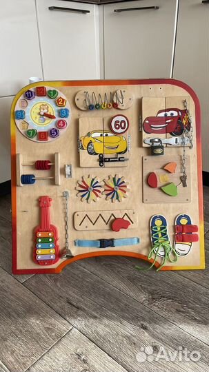 Бизиборд двухсторонний