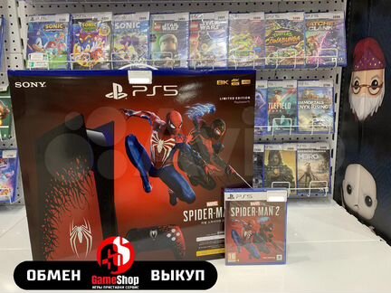 Приставка Sony PlayStation 5 + Диск Spider-Man 2