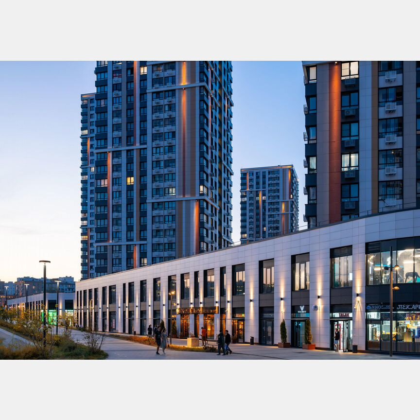 Квартира-студия, 36,8 м², 6/25 эт.