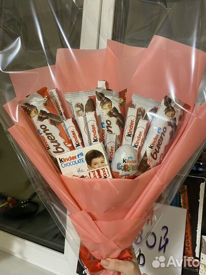 Съедобные сладкие букеты из конфет