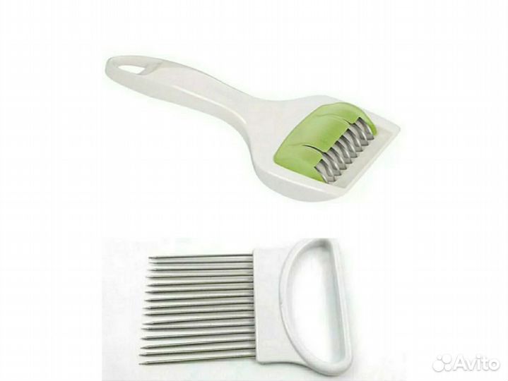 Нож для зелени, держатель для лука, петли, сито