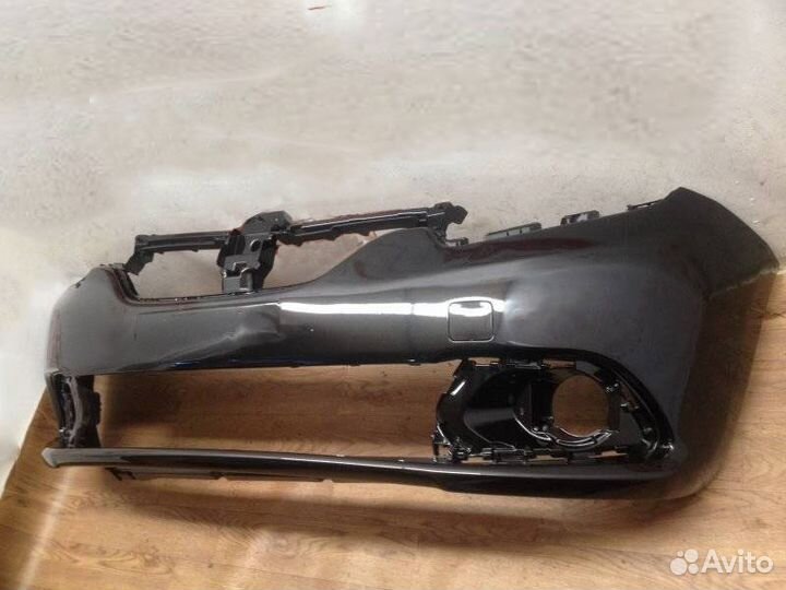 Бампер в цвет Рено Логан 2 Цвет Чёрный