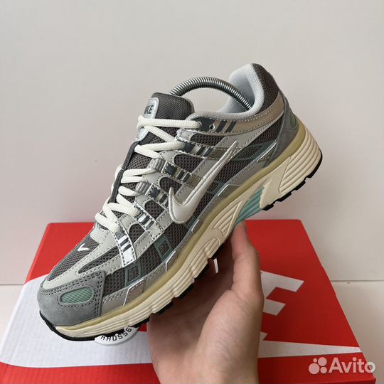 Кроссовки Nike P 6000 мужские Flat Pewter Grey