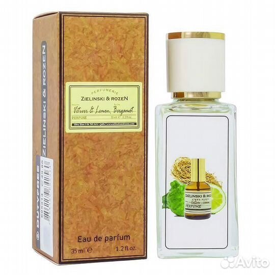 Zielinski rozen vetiver lemon bergamot