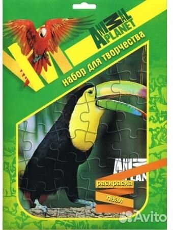 Тукан. 48 деталей. Пазл