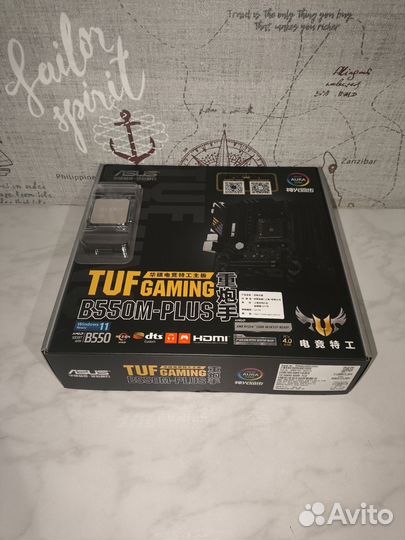 Комплект Asus TUF gaming B550-plus + Ryzen 5600X