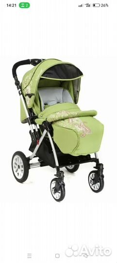 Шикарная всесезонная коляска капелла