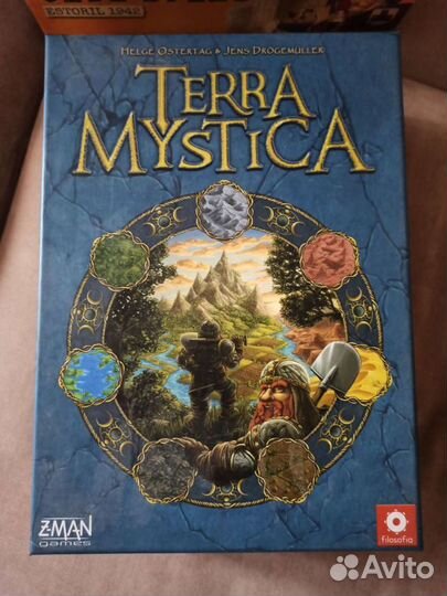 Настольные игры: Терра мистика, Котики и др