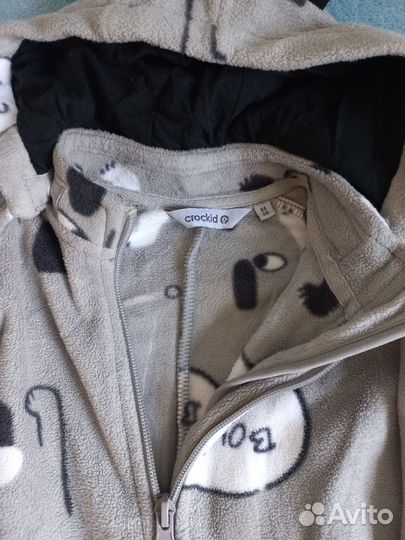 Флисовый комбинезон crockid