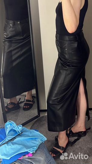 Кожаная юбка 2mood