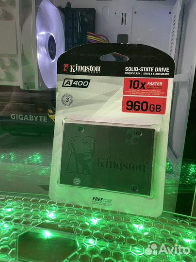 SSD диск 960 gb Kingston A400 SATA3 новый