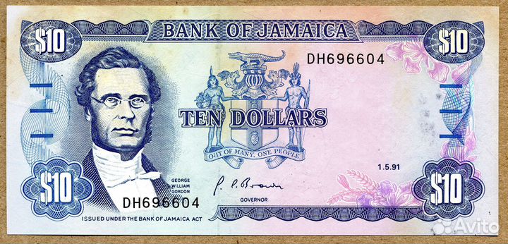 Банкноты Ямайки